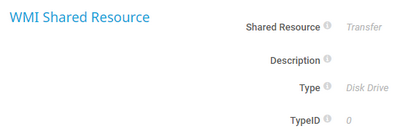 WMI Shared Resource
